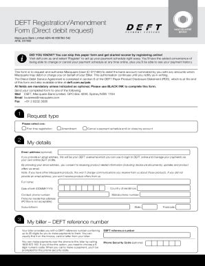 Offline Direct Debits .